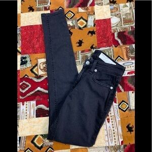 Rag &‎ bone cate mid rise distressed skinny denim jeans